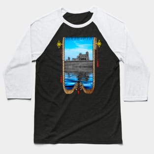 Whitby Abbey Baseball T-Shirt